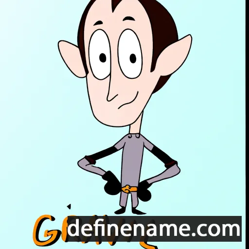 cartoon of the name Gavrail