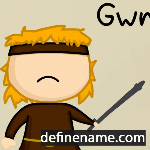 cartoon of the name Gawain