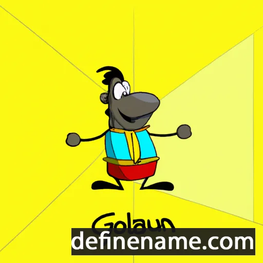 cartoon of the name Go'zalbonu