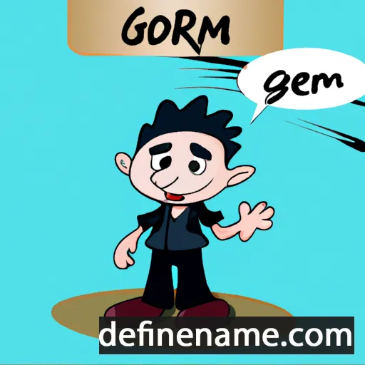 Görkem cartoon