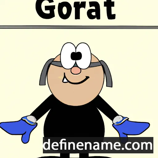 cartoon of the name Götmar