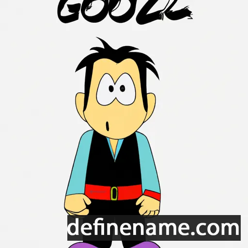 cartoon of the name Göz