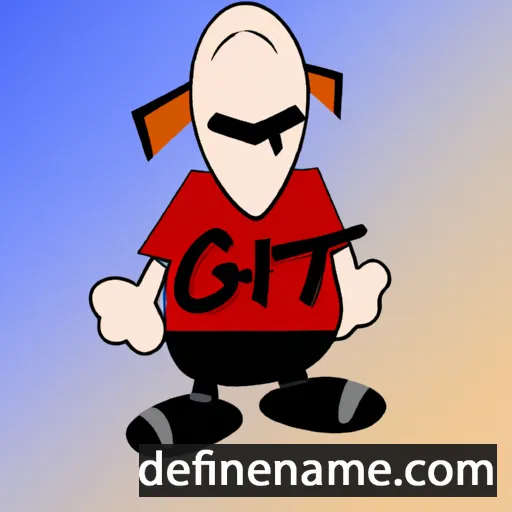 cartoon of the name Gøti