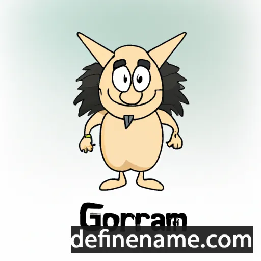 Gorimir cartoon