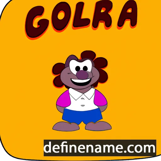 cartoon of the name Goriola