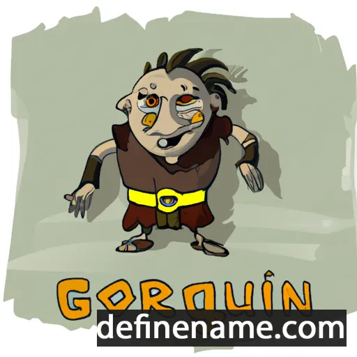 Goriun cartoon