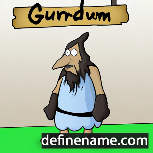 Gormundur cartoon