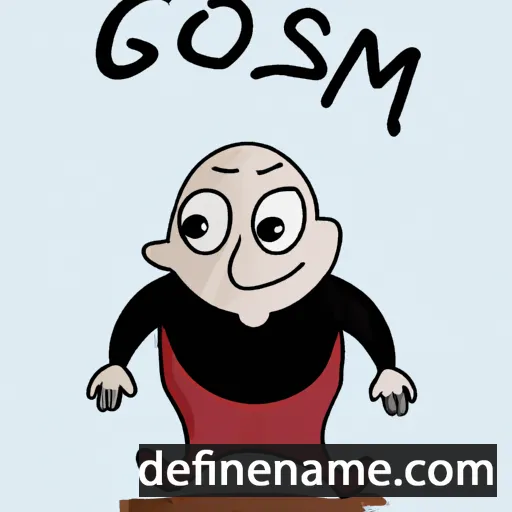 cartoon of the name Gościmir