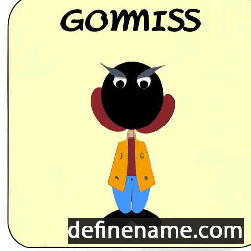 Gosminas cartoon