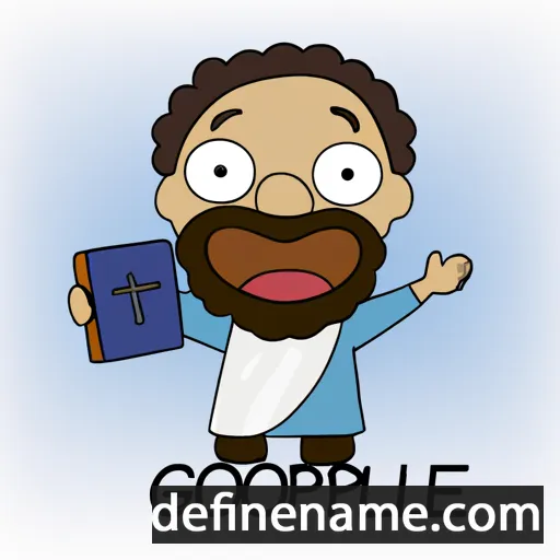 cartoon of the name Gospel