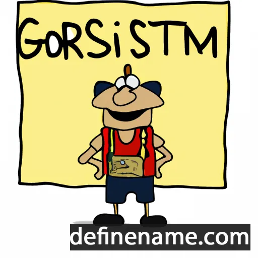 Gostimir cartoon