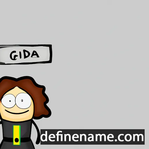 cartoon of the name Gotfridas