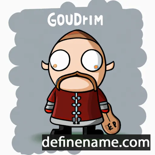 Goðmundur cartoon