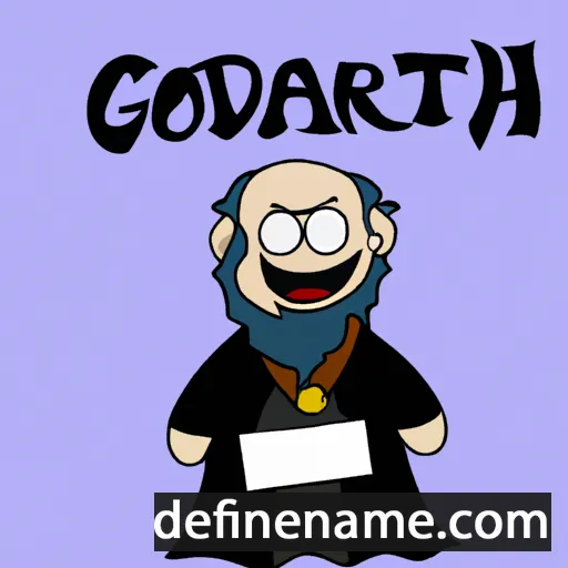 cartoon of the name Gothárd