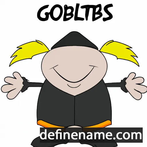 cartoon of the name Gotlibas