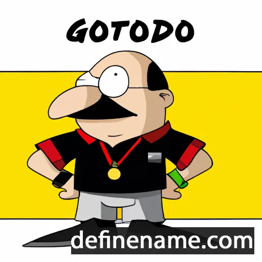 cartoon of the name Gottardo