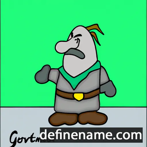 cartoon of the name Gottsveinn