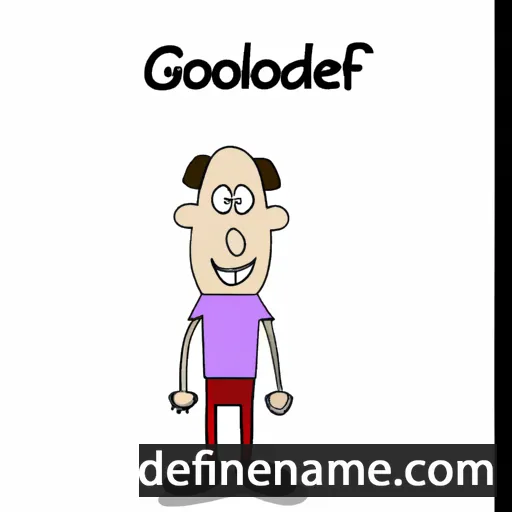 cartoon of the name Gottwald