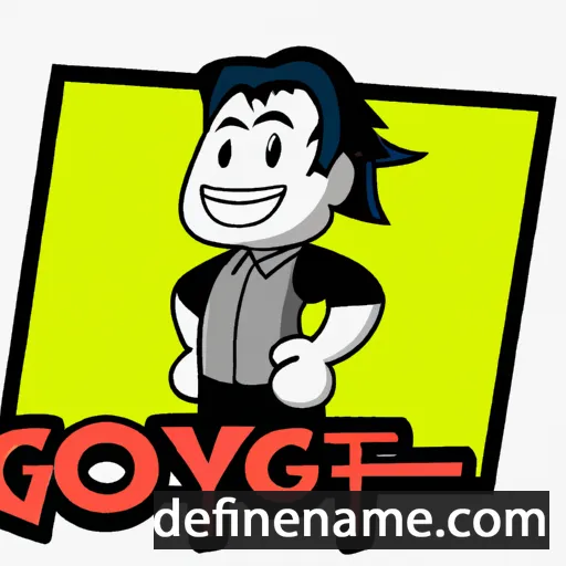 cartoon of the name Goyo