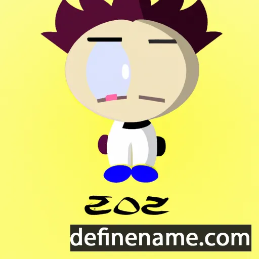 cartoon of the name Gozei