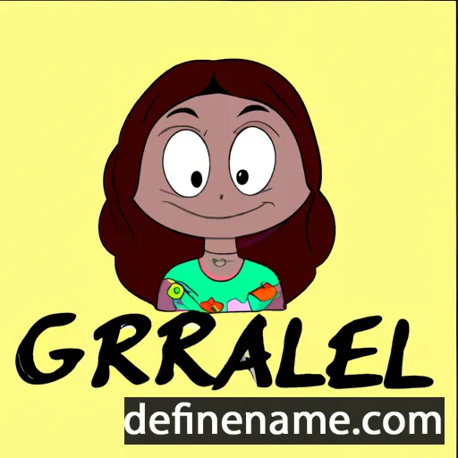 cartoon of the name Gracélia