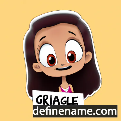 cartoon of the name Graciele