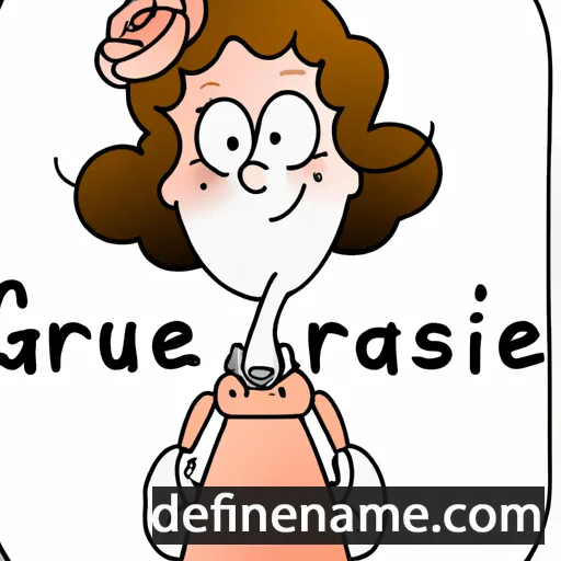 cartoon of the name Gracieuse