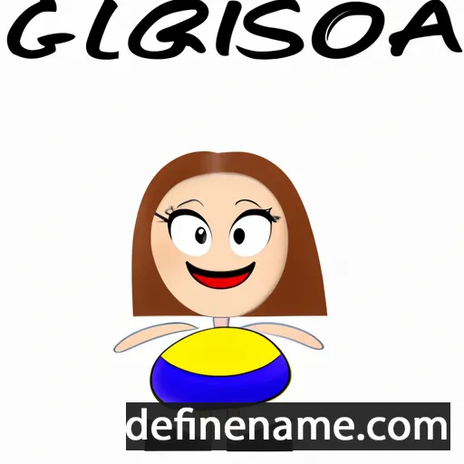 cartoon of the name Graciosa