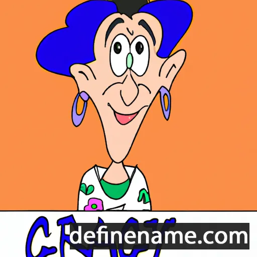 cartoon of the name Gracy