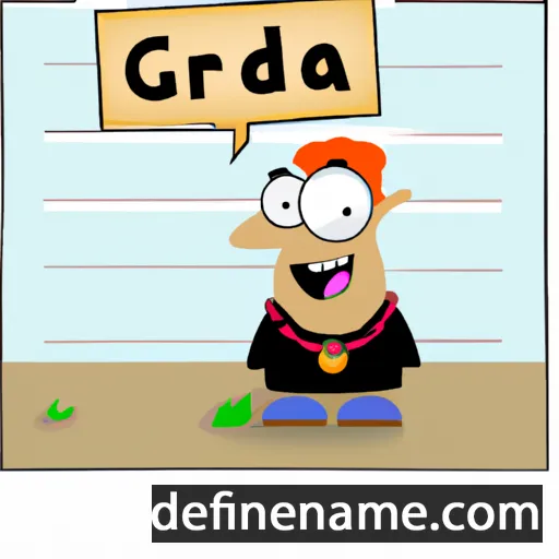 Grada cartoon