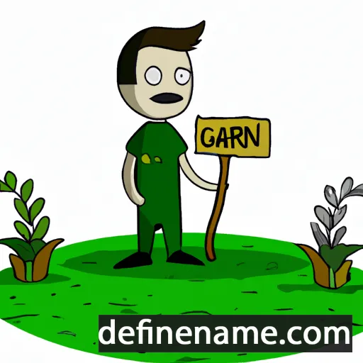 cartoon of the name Graden