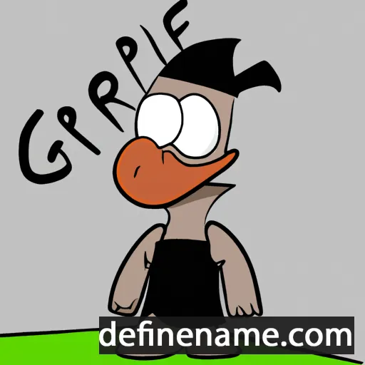 cartoon of the name Græipi