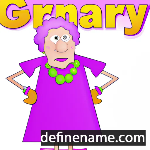 cartoon of the name Grany