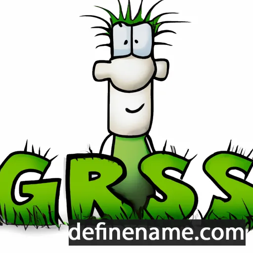 Gras cartoon