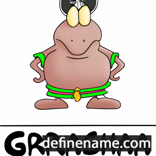 cartoon of the name Grashara