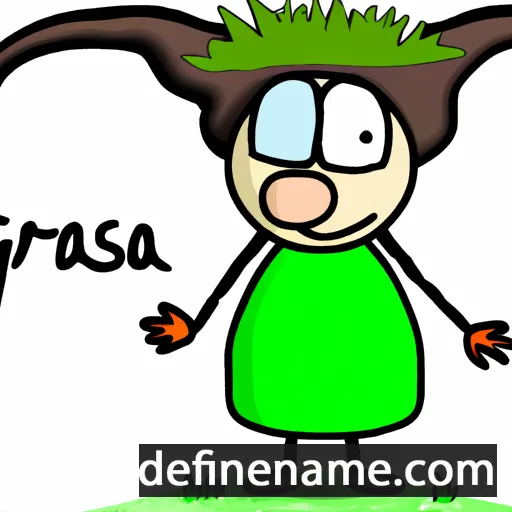 Grasja cartoon