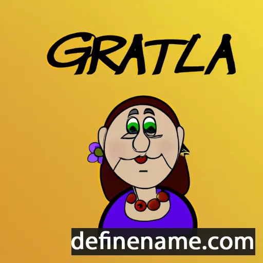 Grațiela cartoon