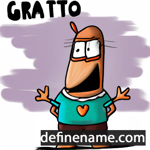 cartoon of the name Grato