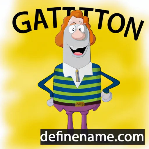 cartoon of the name Gratton