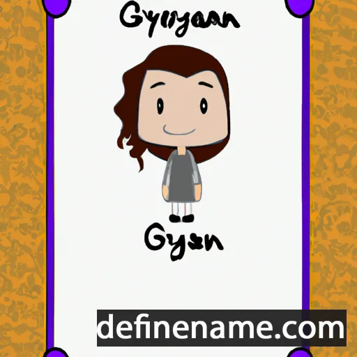 cartoon of the name Graycen