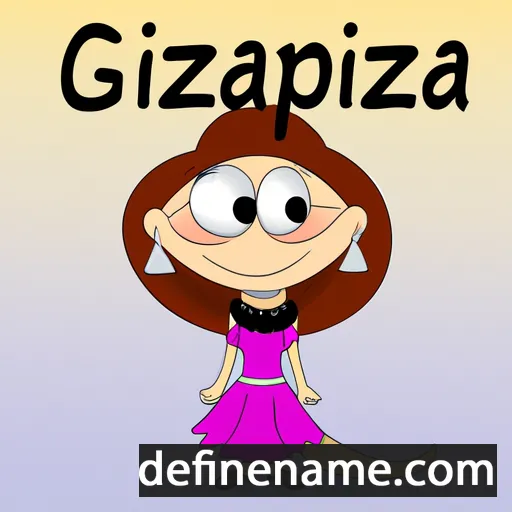 cartoon of the name Graziapia