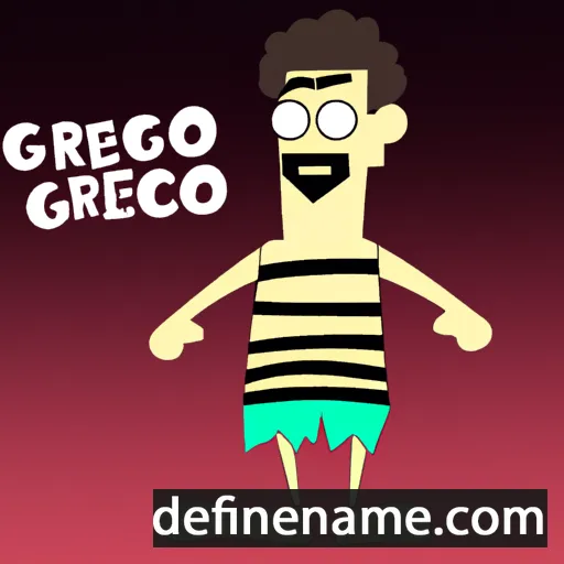 cartoon of the name Greco