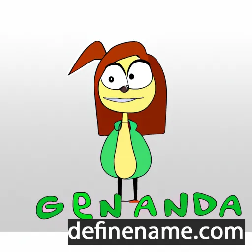 cartoon of the name Grenda