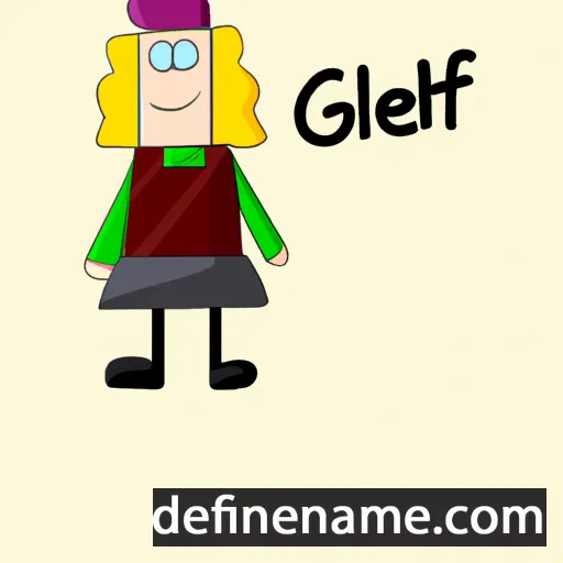 cartoon of the name Gretli