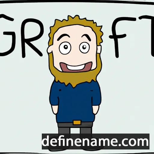 cartoon of the name Grettir