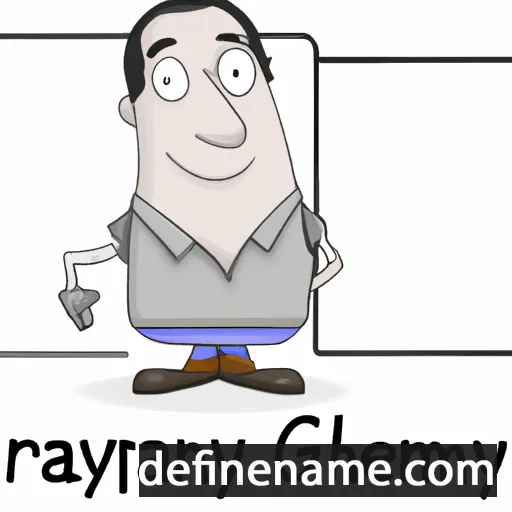 cartoon of the name Greyham