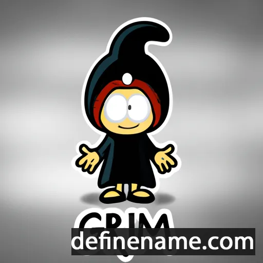 cartoon of the name Gríma