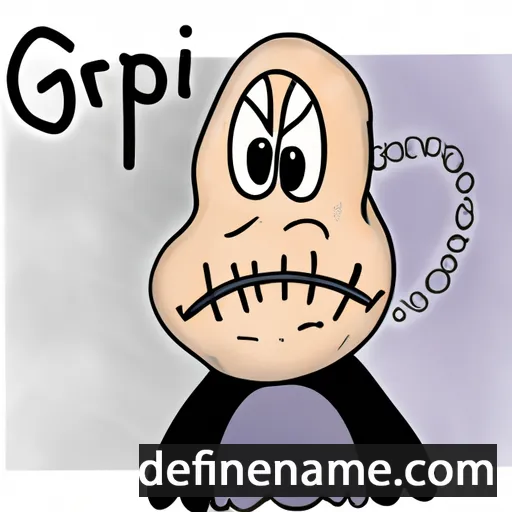 Grípr cartoon