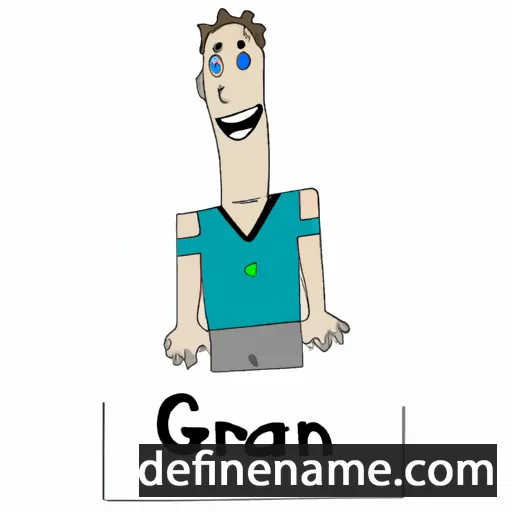 cartoon of the name Grian