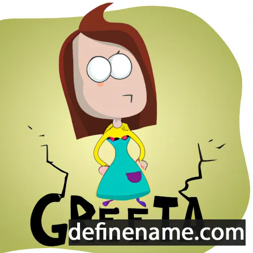 cartoon of the name Grieta